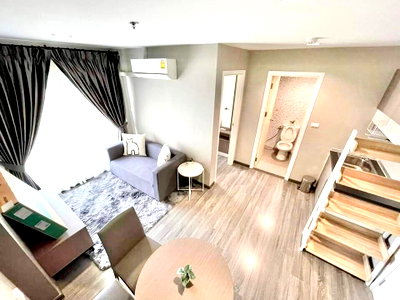 คอนโดให้เช่า : ⭐️⭐️ T214619 ให้เช่า The Trust Condo Erawan แอดไลน์ >> @top98 (ใส่@ด้วย) ⭐️⭐️  (ภาพถ่ายจากห้องจริง เฟอร์นิเจอร์และเครื่องใช้ไฟฟ้าตามรูปภาพ)
