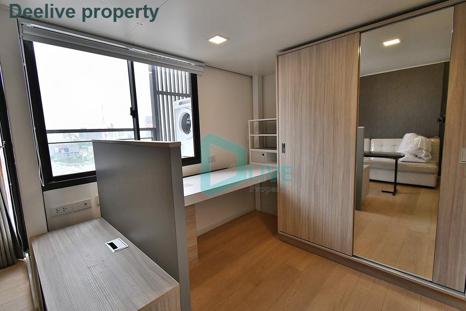 รูป DL001445 ให้เช่าคอนโด ชีวาทัย เรสซิเดนซ์ อโศก (Chewathai Residence Asoke ) ใกล้ MRT พระราม 9 พร้อมเข้าอยู่ โทรด่วน 0614453194 LineID @162cjixi - รูปที่ 7/8