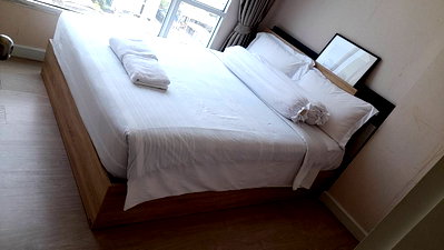 Condos for sale : Luxury 1-BR condo in central Sukhumvit near BTS Udomsuk – fully furnished & ready to move in, book now!