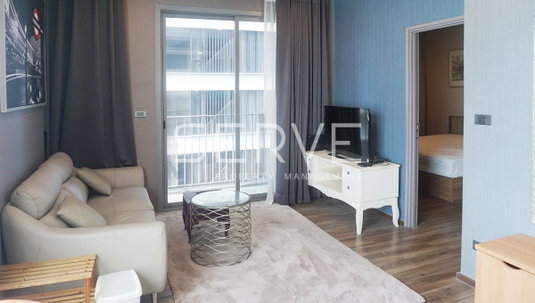 รูปภาพ 1 Bed 1 Bath Fully furnished Shuttle bus to BTS Ekkamai 1.2 km. At Condo Ceil by Sansiri / Condo For Rent