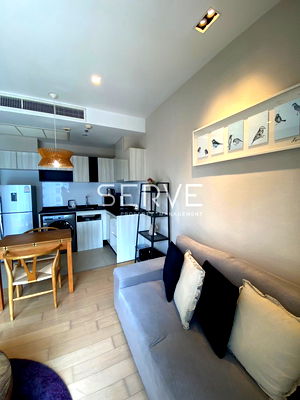 คอนโดให้เช่า : 1 Bed 1 Bath High Floor Good Location BTS Thong Lo 750 m. / Condo For Rent-HQ Thonglor by Sansiri