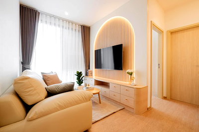 Condos for rent Soi Ekamai (Sukhumvit 63) : for rent Maru Ekkamai. 2bed 60sqm. Line id: @pfagent