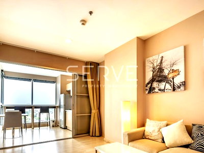 คอนโดให้เช่า : 1 นอน 1 น้ำ ห้องกว้าง เฟอร์ครบ ติด MRT รัชดาภิเษก Rhythm Ratchada 0 ม. / คอนโดให้เช่า