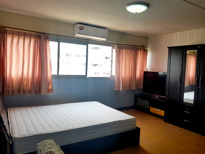 เช่าคอนโด วิทยาลัยเทคนิคดอนเมือง : ให้เช่าป๊อปปูล่าคอนโด P2 ห้องติดมุม วิวนอก เฟอร์ฯ ครบ ปรับใหม่ Proฯรายวัน