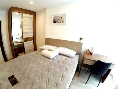 ขายคอนโด : ให้เ ช่ า -ขาย (พร้อมผู้เช่า) Ideo Bangsue Grand Interchange  MRTเตาปูน เฟอร์ครบ 1Bed 34 ตรม. กว้างกว่า!