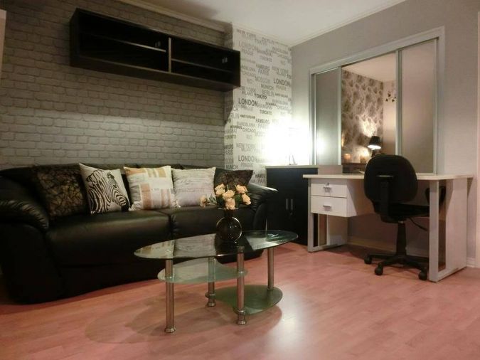 💥 เช่า! Lumpini ville ราม 44 ขนาด 30 ตรม. ราคา 8,000 บาท พร้อมเฟอร์และเครื่องใช้ไฟฟ้า