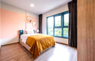 Condos for sale BTS On Nut : Condo for sale THE BASE Sukhumvit 50 fully furnished with tenant.