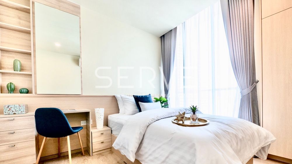 รูป Muji Style Corner Unit 2 Bed 2 Bath Close to BTS Asok & MRT Sukhumvit 550 m./ Condo For Rent-Noble Recole Sukhumvit 19 (โนเบิล รีโคล สุขุมวิท 19) - รูปที่ 5/6