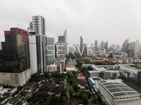 1 Bed 1 Bath Large Room Good Location Close to MRT Phetchaburi 150 m. / For Rent-Villa Asoke