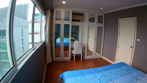 2 Beds 2 Baths Large Room Good Location MRT Phetchaburi 610 m. and Central Rama 9 / For Rent-Grand Park View Asoke