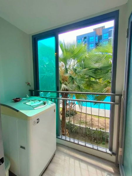 รูป [[ให้เช่า]]คอนโด 🎁🌲ใกล้Themallบางกะปิ mrtแยกลำสาลี  คอนโด ลิฟวิ่งเนสท์ รามคำแหง วิวสระว่ายน้ำ 📌📌 - รูปที่ 8/9