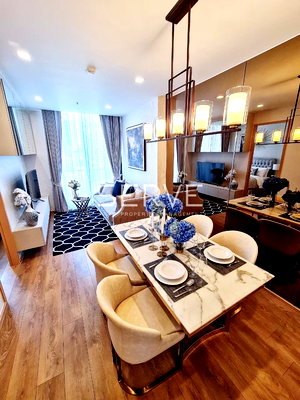 Condos for rent : 🔥🔥Nice Decorate 2 Beds with Bathtub & Washlet Corner Unit with South Side New Condo Close to BTS Phrom Phong at Noble BE33 / Condo For Rent