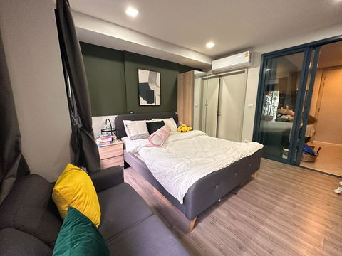 Rds-0530 ให้เช่าคอนโด the base sukhumvit 50 นัดชมห้อง 👉line : @propertyfinder 