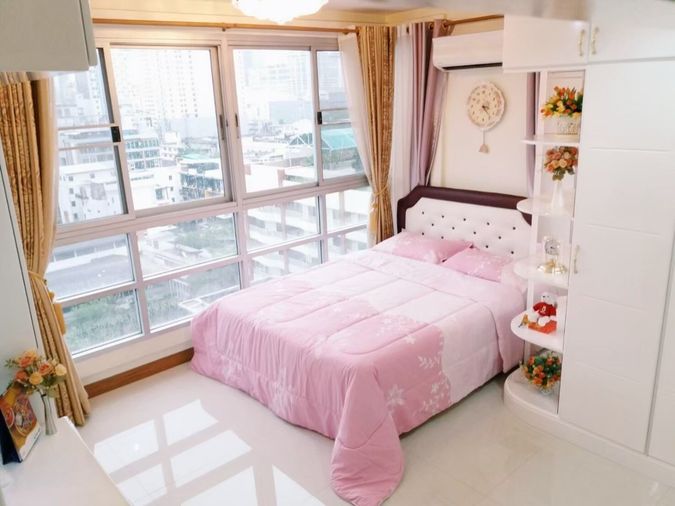 Pathumwan Resort 49 ตารางเมตร  2 ห้องนอน 1 ห้องน้ำ อยู่ชั้น11 