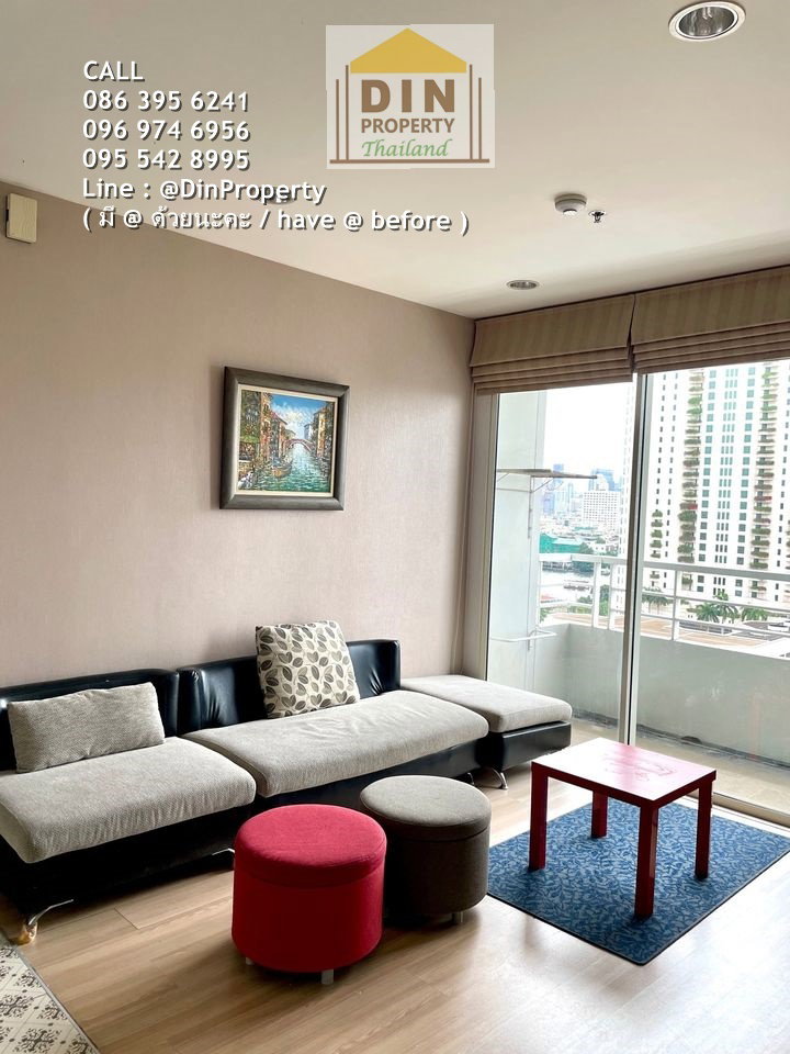 เช่า เดอะ ไลท์เฮ้าส์  2 ห้องนอน ใกล้ BTS กรุงธนบุรี, BTS สะพานตากสิน , ICONSIAM