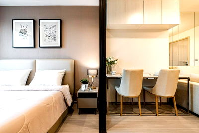 Condos for rent MRT Phahon Yothin : 🔥LineID: @RizzEstate (With@)🔥(1 Bedroom)🏢Life Ladprao  High Floor , Nice View