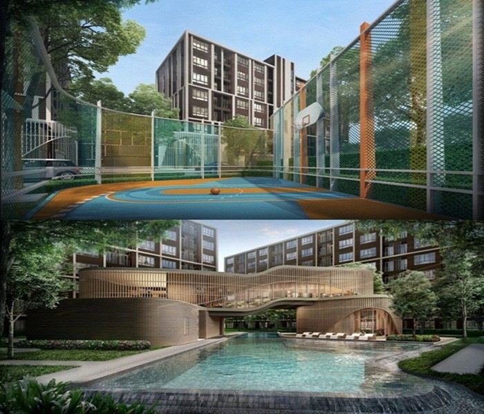 picture Condo Campus-Dome Rangsit. One Bedroom- 30.77 sq.m. 7th Floor - 7/8