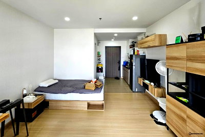 Condos for rent : Supalai veranda ram 30sqm. Goodview 0928242499