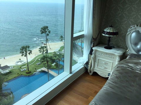ให้เช่า the Palm Wongamat beach Front pattaya 2 bed sea view beach front (S03-1292)