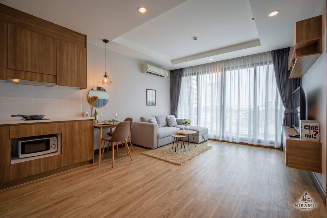 รูป Ladda Plus ศรีราชา วิวเมือง ห้องสวย เฟอร์ครบ แต่งครบ ใกล้โรบินสัน - รูปที่ 6/12