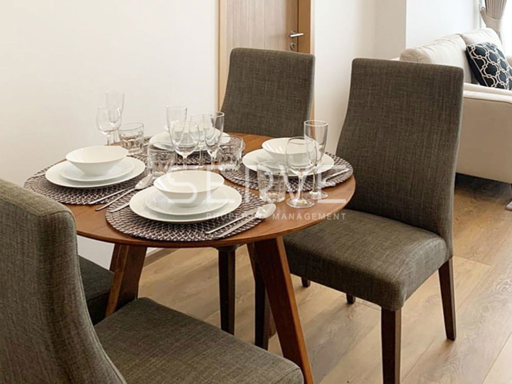 picture Special Floor to Ceiling 3.6 m. 2 Beds Unit with Bathtub Close to BTS Phrom Phong 500 m. / For Rent-Noble BE33 - 8/9