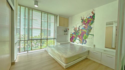 รูปภาพ For Rent Condo The IRIS Rama 9 - Srinakarin 32 Sq.m 1 Bedroom 3 Floor Fully Furnished