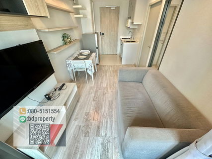 ขายด่วน/for Sell  ราคาต่ำกว่าตลาด 1 ห้องนอน 31 sqm.  ชั้นสูง วิวดี Net Price  4.39ล้านใกล้MRTและเซ็นทรัลพระราม 9 เพียง 80 ม.