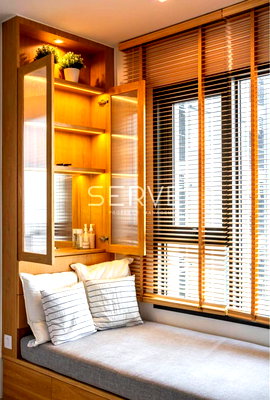 Condos for rent : Studio with Partition 1 Bed / Life One Wireless / Close to BTS Phloen Chit / Condo For Rent-Life One Wireless (ไลฟ์ วัน ไวร์เลส)