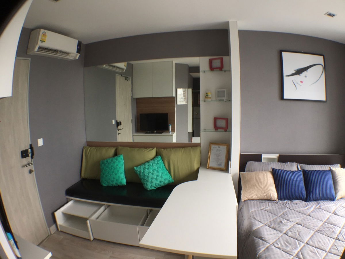 รูป Rentcondo_351 ให้เช่าคอนโด ไอดีโอ โมบิ พระราม 9 ห้องสวย เฟอร์ครบ พร้อมอยู่ติดต่อ Line : @homeforu8 - รูปที่ 4/7