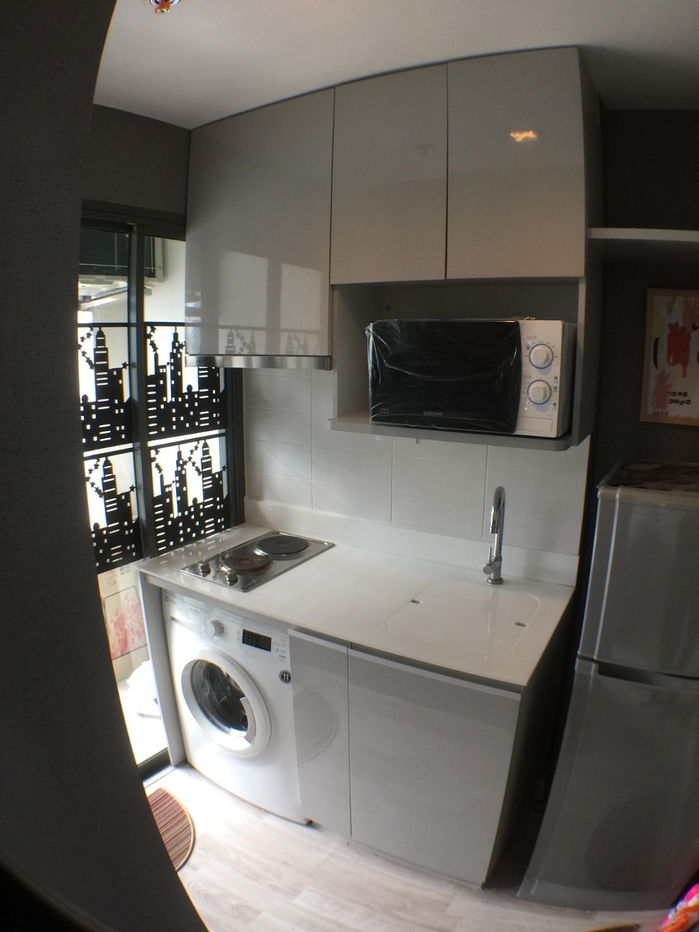 รูป Rentcondo_351 ให้เช่าคอนโด ไอดีโอ โมบิ พระราม 9 ห้องสวย เฟอร์ครบ พร้อมอยู่ติดต่อ Line : @homeforu8 - รูปที่ 6/7