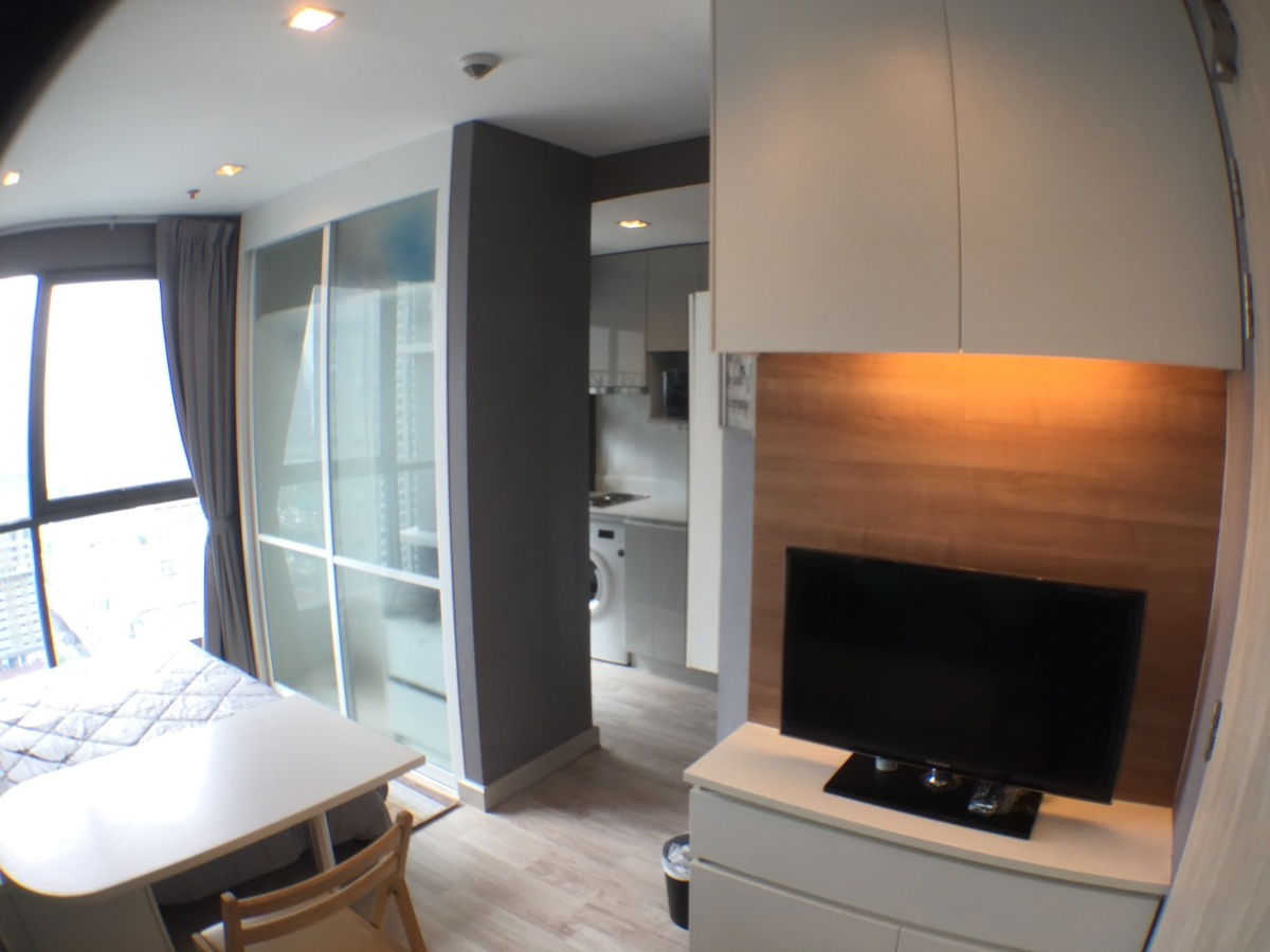 รูป Rentcondo_351 ให้เช่าคอนโด ไอดีโอ โมบิ พระราม 9 ห้องสวย เฟอร์ครบ พร้อมอยู่ติดต่อ Line : @homeforu8 - รูปที่ 5/7