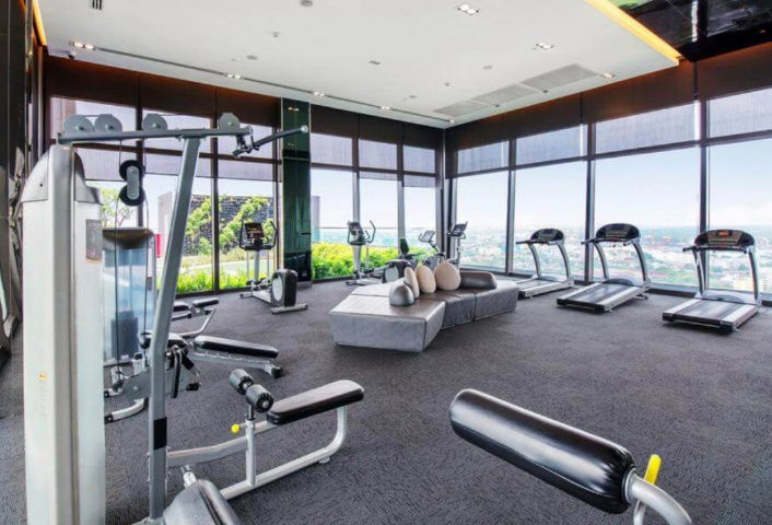 picture Condo for rent, Rhythm (Sukhumvit 44/1), 1 bedroom, 48 sqm., 21st floor, city view, next to BTS Phra Khanong, fully furnished. - 20/26