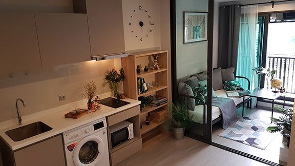 picture LINE @condorental for rent the room at Life Ladprao​ - 9/14