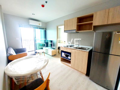 Condos for rent : 🔥🔥1 Bed Super High Fl. 30+ with Electric stove, Hood New Condo Close to Premier place at Nue Noble Srinakarin Lasalle Condo / For Rent