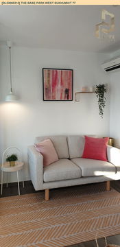 DL23060312 Condo for rent, The Base Park West Sukhumvit 77 near BTS On Nut, ready to move in, call urgently 0656133286 LineID @655ebbvc