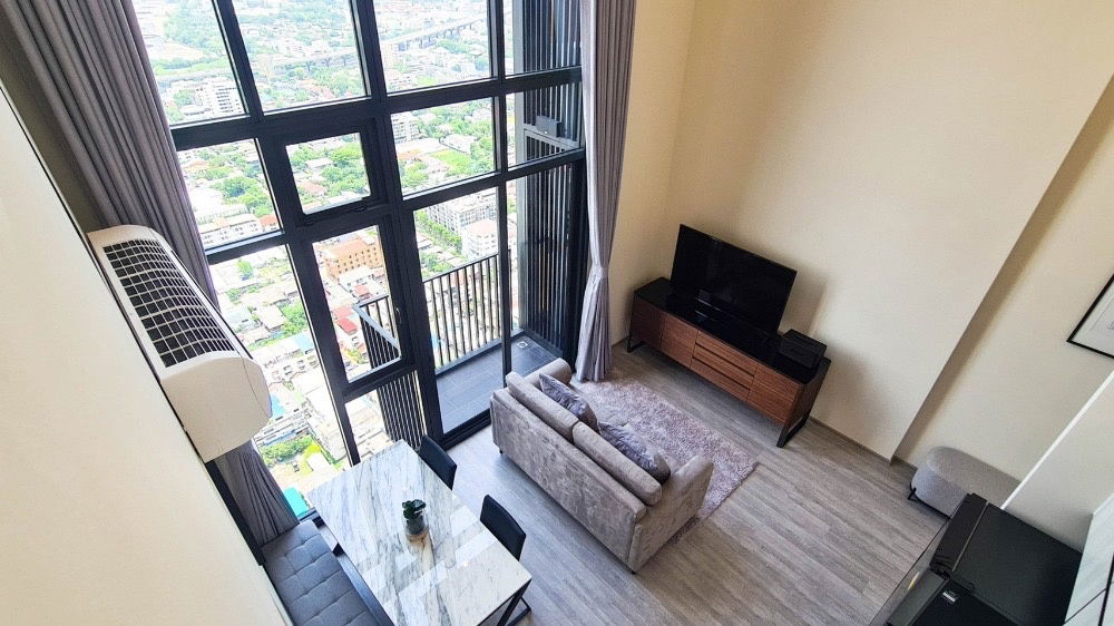 picture For rent The Line Sukhumvit 101 Duplex corner room, City view fully furnished - 3/17