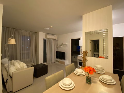 Dcondo Sign เชียงใหม่ | ให้เช่าห้อง 2 ห้องนอน ตกแต่งเรียบร้อย น่าอยู่ ห้องกว้างอยู่สบายราคาคุยได้