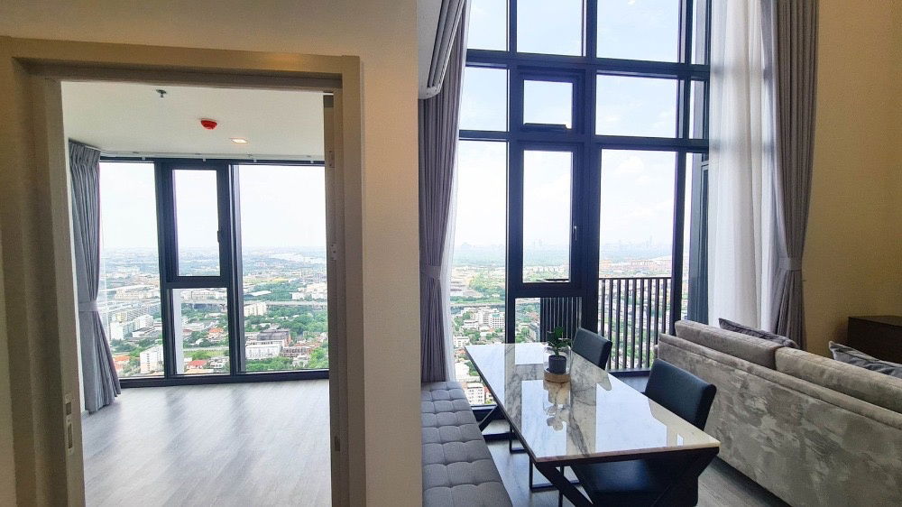 picture For rent The Line Sukhumvit 101 Duplex corner room, City view fully furnished - 15/17