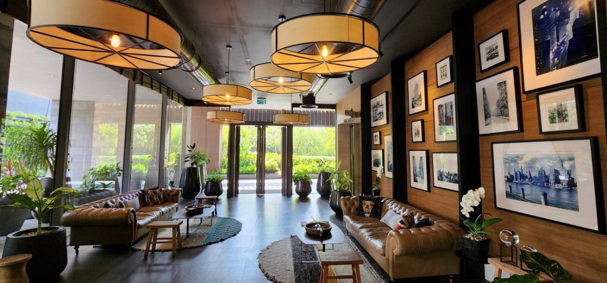 รูป เช่า คอนโด The Lofts Ekkamai ห้องดูเพล็กซ์ เฟอร์ครบ พร้อมเข้าอยู่ - รูปที่ 23/27