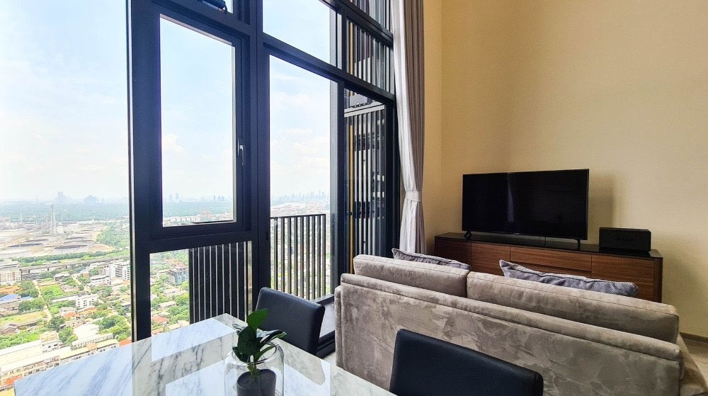 picture For rent The Line Sukhumvit 101 Duplex corner room, City view fully furnished - 7/17