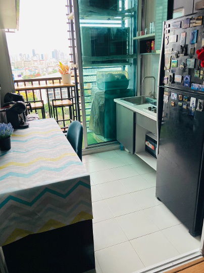 รูป 😀วิวคลอง 1 ห้องนอน  เดอะ เบส สุขุมวิท 77 ตึก บี  - รูปที่ 7/13