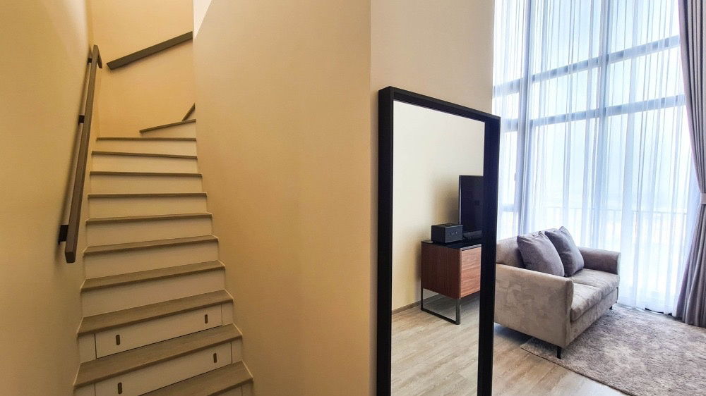 picture For rent The Line Sukhumvit 101 Duplex corner room, City view fully furnished - 11/17