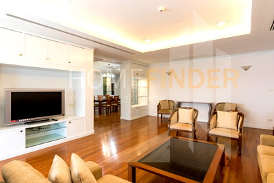 คอนโดให้เช่า : Baan Yen Akard Condominium 3 bedrooms, for rent