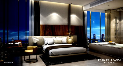 Condos for sale : Ashton Silom 1 bedroom, for sale