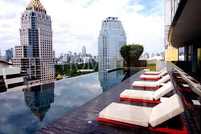 คอนโดให้เช่า : Saladaeng Residences 1 bedroom, for rent