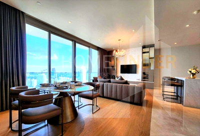 คอนโดให้เช่า : Magnolias Waterfront Residences 2 bedrooms, for rent