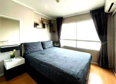 Condos for sale : Condo for sale, Lumpini Srinakarin-Huamark, Building A, fully furnished and electrical appliances.