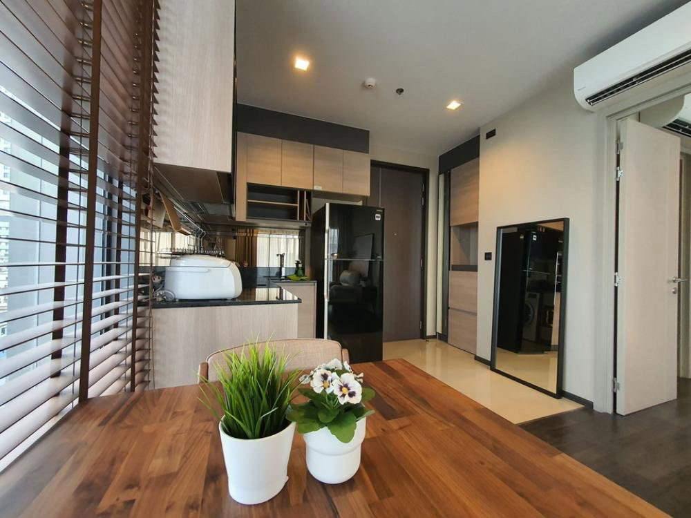 รูป SK03076 ให้เช่า THE LINE อโศก-รัชดา ขนาด 35 ตรม ห้องมุม *MRT พระราม 9 - รูปที่ 5/12