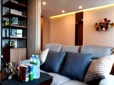 คอนโดให้เช่า : For rent Q Chidlom-Phetchaburi ห้องแต่งสวย เฟอร์ครบ พร้อมเข้าอยู่ LH-RW002966