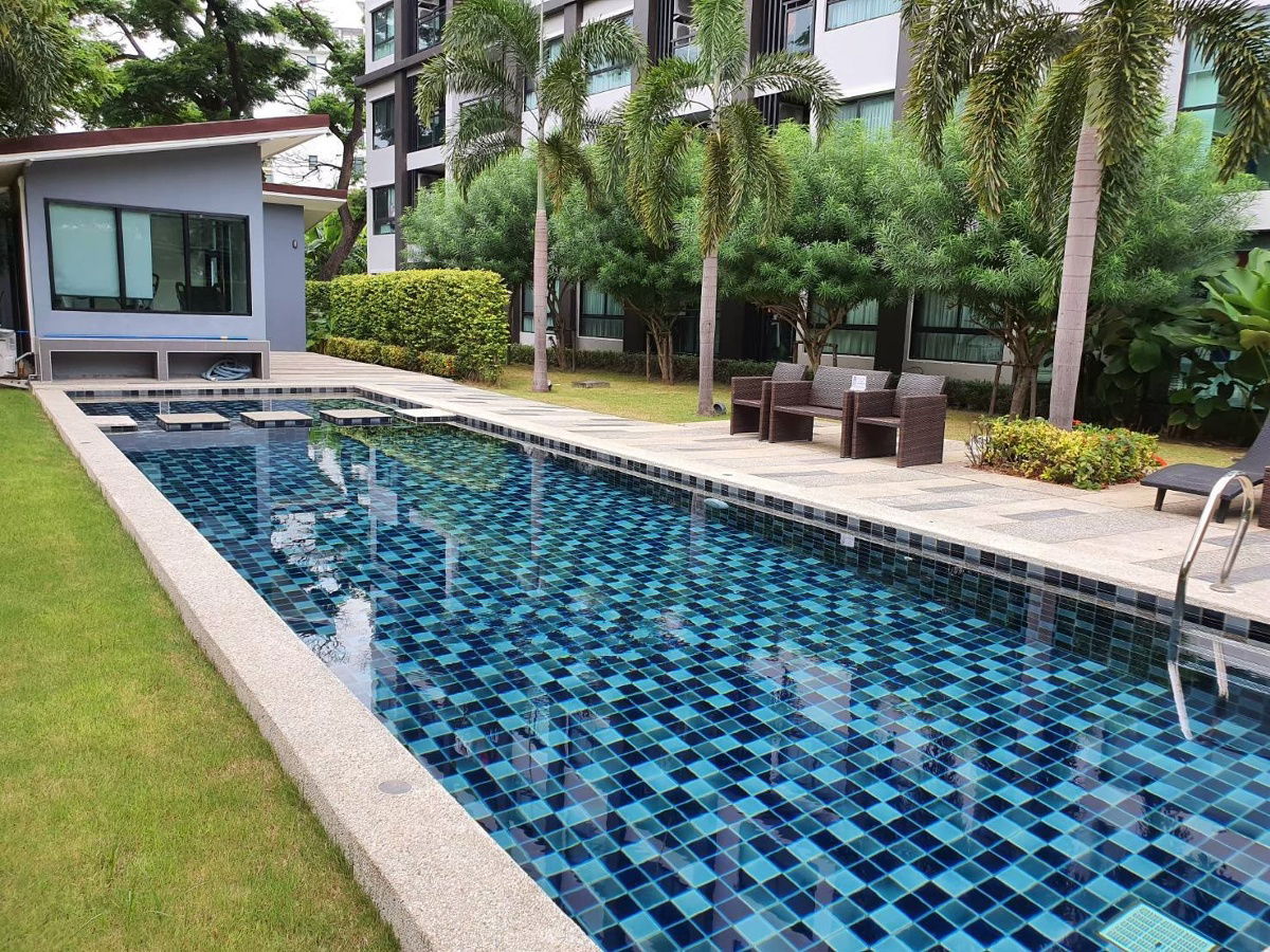 รูป 2 Bed ตึกปารีสชั้น 4  ราคา 18,000 บาท /เดือน  58 ตรม. ใหญ่สุดๆ  2 ห้องนอน 2 ห้องน้ำ City Link Condo - รูปที่ 26/28